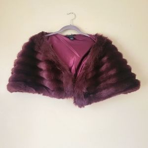 BRIDESMAIDS SHRUG | FAUX FUR